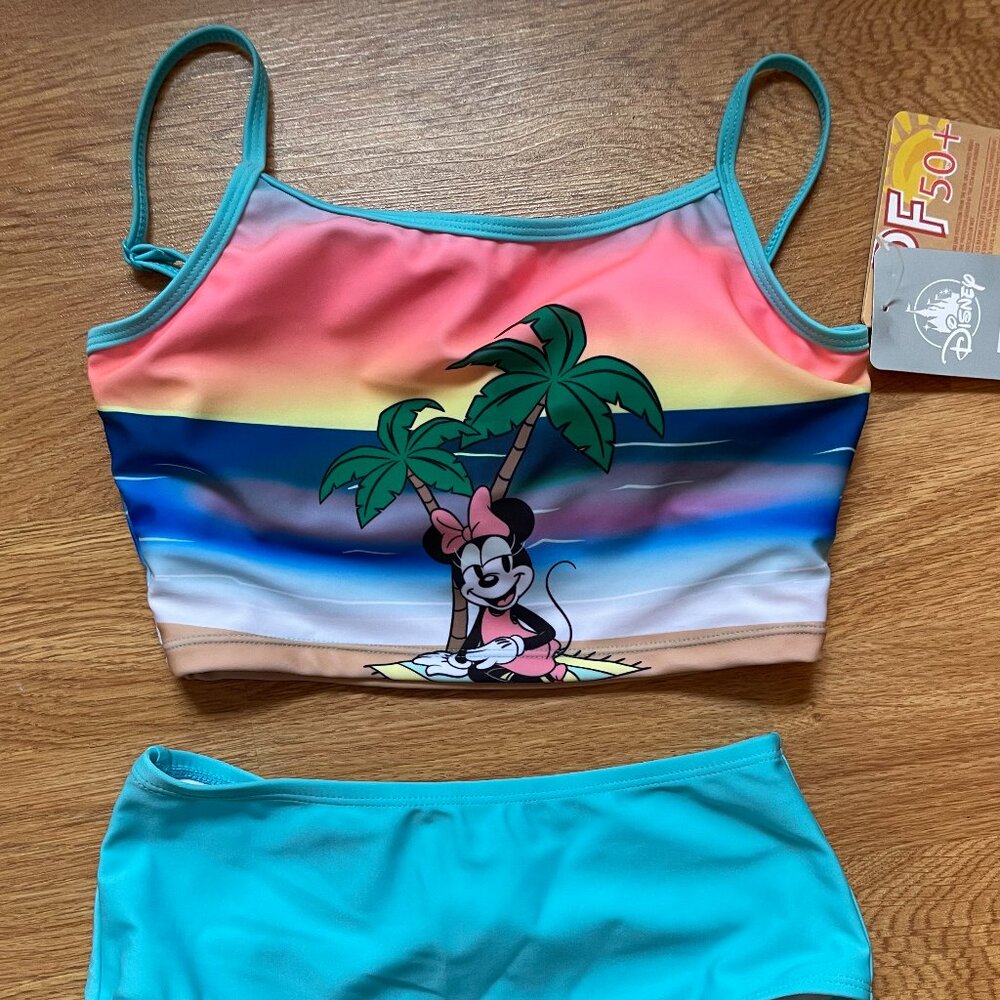 Disney Minnie Mouse Women's Two Piece Swimsuit XS